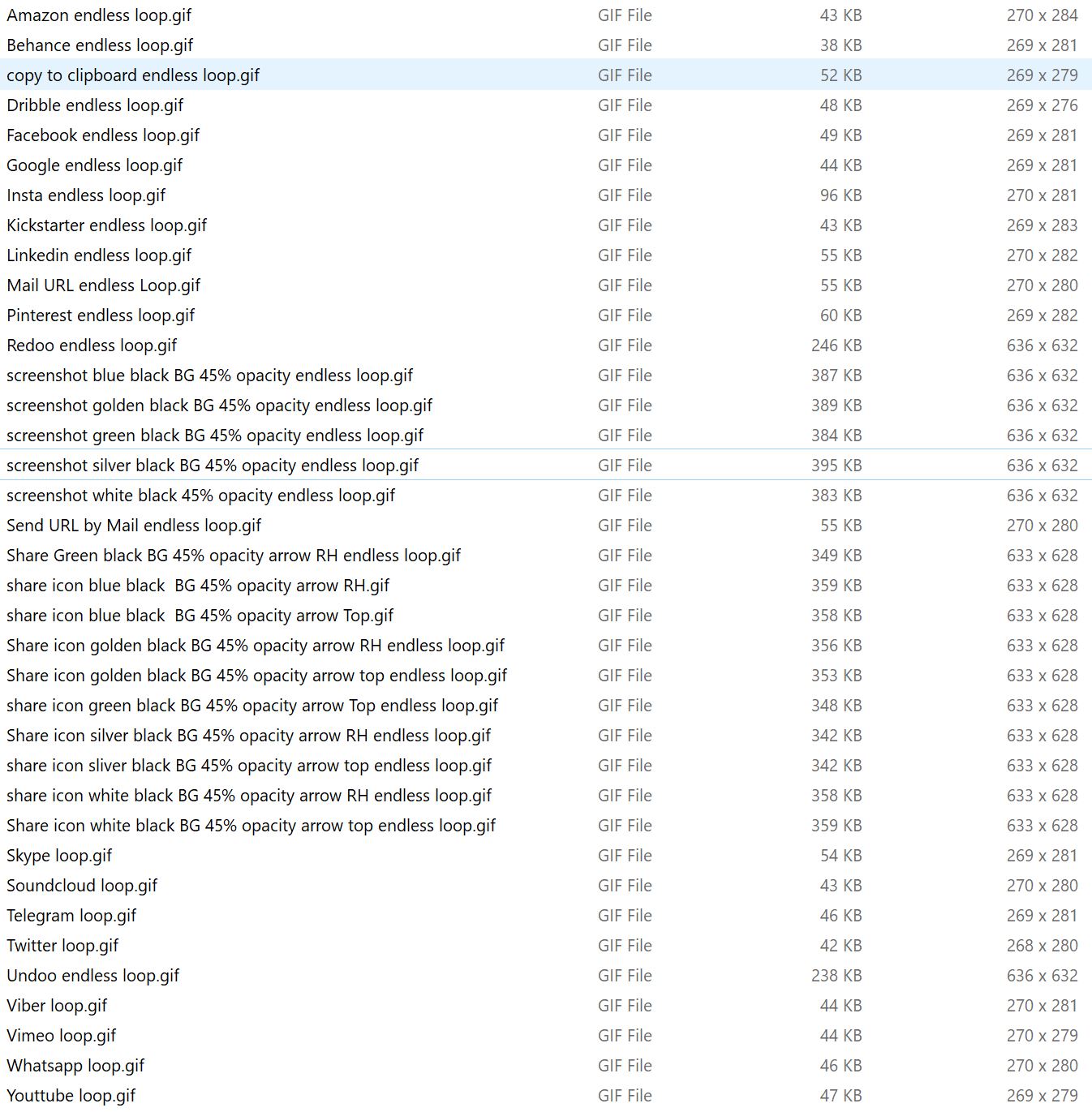 socal media icon gif files overview – 3DVista Marketplace