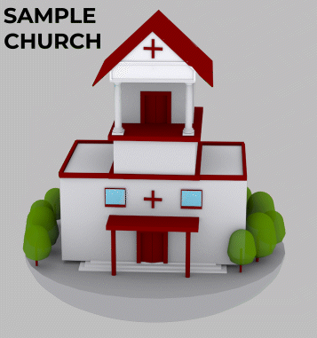 Sample church – 3DVista Marketplace